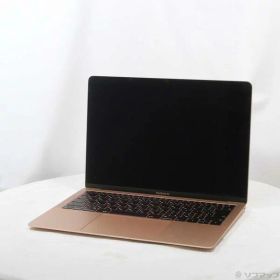 【中古】Apple(アップル) MacBook Air 13.3-inch Late-2018 MREE2J／A Core_i5 1.6GHz 8GB SSD128GB ゴールド 〔10.15 Catalina〕 【258-ud】