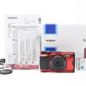 良品★オリンパス OLYMPUS Tough TG-6 レッド #438