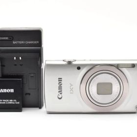 美品 キヤノン IXY 180 コンパクトデジタルカメラ シルバー Canon
