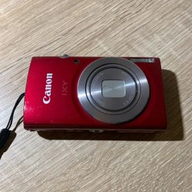 1112 Canon IXY 180 レッド デジカメ 【ネ】