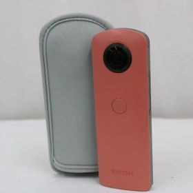 【返品保証】 リコー Ricoh THETA SC ピンク ケース付き 360度カメラ e13464