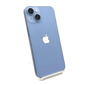 【全額返金保証】【最速発送】 iPhone 14 128GB ブルー docomo 白ロム 美品 動作確認済 85%