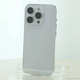 ソフマップ 〔中古品〕 iPhone15 Pro 128GB ホワイトチタニウム MTU83J／A SIMフリー【349】