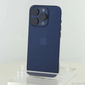 ソフマップ 〔中古品〕 iPhone15 Pro 128GB ブルーチタニウム MTUA3J／A SIMフリー【269】