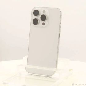 ソフマップ 〔中古品〕 iPhone15 Pro 256GB ホワイトチタニウム MTUD3J／A SIMフリー【344】
