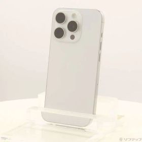 ソフマップ 〔中古品〕 iPhone15 Pro 256GB ホワイトチタニウム MTUD3J／A SIMフリー【344】