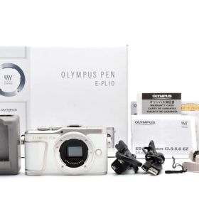 ジャンク品★OLYMPUS PEN E-PL10 ボディ ホワイト #467