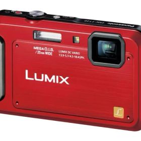 【動作OK】Panasonic LUMIX DMC-FT20 防水・防塵 レッド