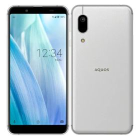【SIMロック解除済】Softbank AQUOS sense3 basic 907SH Silver SHARP 当社3ヶ月間保証 中古 イオシス