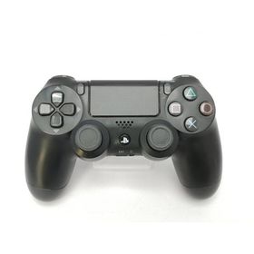 【中古】SONY ワイヤレスコントローラー(DUALSHOCK 4) CUH-ZCT2J [ジェット・ブラック]【川越クレアモール】保証期間１週間【ランクC】