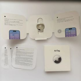 Apple AirTag 本体 キーホルダー付き