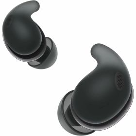 ソニー(SONY) ワイヤレス ノイズキャンセリング イヤホン LinkBuds Fit/WF-LS910N 自然なフィット感 軽量 小型 ノイキャン 外音取込み アクセサリでカスタマイズ可能 WF-LS910N BZ ブラック