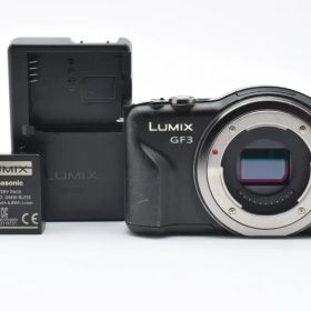 良品★Panasonic LUMIX DMC-GF3 ボディ ブラック #516