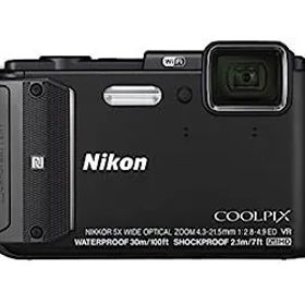 【中古】（非常に良い）Nikon デジタルカメラ COOLPIX AW130 ブラック BK