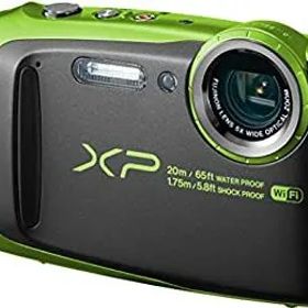 【中古-非常に良い】FUJIFILM デジタルカメラ XP120 ライム 防水 FX-XP120LM