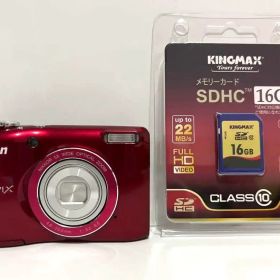 Nikon COOLPIX L26 赤 元箱 SDカード付 デジカメ