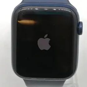 【中古】Apple Apple Watch Series6 44mm Cellular ブルーアルミ/スポーツバンド ディープネイビー S/M&M/L【OSU301】保証期間１ヶ月【ラ