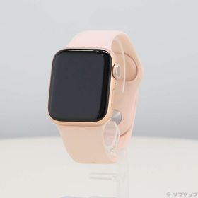 (中古)Apple Apple Watch Series 6 GPS 40mm ゴールドアルミニウムケース ピンクサンドスポーツバンド(198-ud)