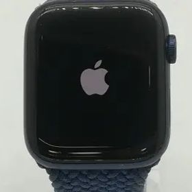 【中古】Apple Apple Watch Series6 44mm GPS ブルーアルミ/ブレイデッドソロループ アトランティックブルー サイズ5【OSU301】保証期間