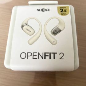 新品 SHOKZ OPENFIT 2 ワイヤレスイヤホン ベージュ