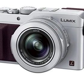 【中古】パナソニック コンパクトデジタルカメラ ルミックス LX100 4/3型センサー搭載 4K動画対応 シルバー DMC-LX100-S
