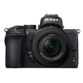 【中古】Nikon ミラーレス一眼カメラ Z50 レンズキット NIKKOR Z DX 16-50mm f/3.5-6.3 VR付属 Z50LK16-50 ブラック