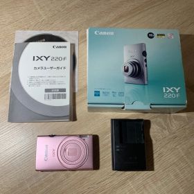1158 Canon IXY 220F ピンク デジカメ 【コ】