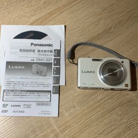 1179 Panasonic Lumix DMC-SZ7 ホワイト デジカメ 【ネ】