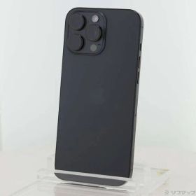 ソフマップ 〔中古品〕 iPhone16 Pro Max 256GB ブラックチタニウム FYWG3J／A SIMフリー【371】