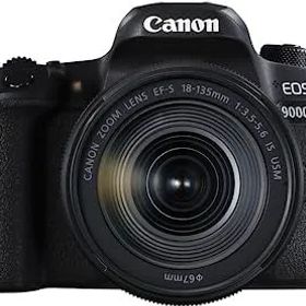 【中古-非常に良い】Canon デジタル一眼レフカメラ EOS 9000D レンズキット EF-S18-135mm F3.5-5.6 IS USM 付属 EOS9000D-18135ISUSMLK