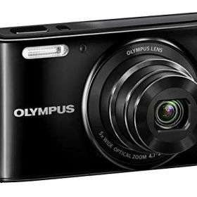 【中古】「非常に良い（無料延長保証）」Olympus Stylus VG-180 16-Megapixel 5X 26mm Wide Optical Zoom 2.7 Inch LCD - Black by Olympu