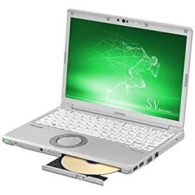 【中古】 Panasonic パナソニック 12.1型 ノートパソコン Let's note SVシリーズ シルバー Core i5 メモリ 8GB SSD 512GB CF-SV8KDRQR