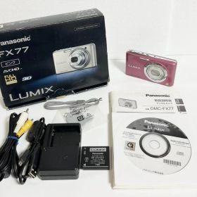 Panasonic パナソニック コンパクトデジタルカメラ LUMIX DMC-FX77-P [グラマラスピンク] タッチパネル Made in Japan 日本製【中古】【良品】【0515120216707】