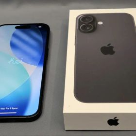 【超美品】iPhone 16 128GB ブラック SIMフリー ＋おまけケース