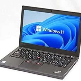 【中古】「非常に良い」Ｗebカメラ内蔵【最新Win 11搭載】LENOVO ThinkPad X270 第7世代Core i5 2.3GHz／８GBメモリ／SSD256GB／12インチ／WiFi／Bluetooth/Office/中古