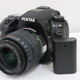 【返品保証】 ペンタックス Pentax K-7 SR smc PENTAX-DA 18-55mm F3.5-5.6 AL バッテリー付き デジタル一眼 e13414