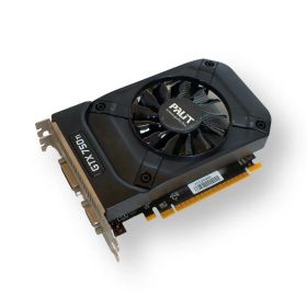 【中古パーツ】Palit GeForce GTX750Ti STORMX 2GB 1週間動作保証 補助電源不要 グラフィックボード グラボ ビデオカード miniHDMI