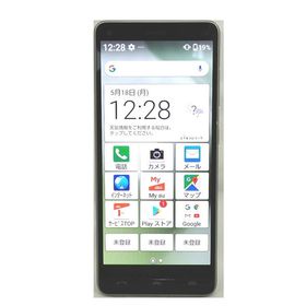 【質みなみ】NA126 au BASIO4 KYV47 シャンパンゴールド 中古