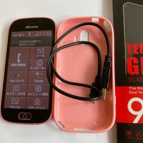 docomo F-03K らくらくスマートフォン me ピンク 本体