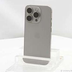 〔中古品〕 iPhone15 Pro 512GB ナチュラルチタニウム MTUK3J／A SIMフリー ［6.1インチ有機EL／Apple A17 Pro／RAM:8GB／ナノSIM］〔中古品〕 iPhone15 Pro 512GB ナチュラルチタニウム MTUK3J／A SIMフリー ［6.1インチ有機EL／Apple A17 Pro／RAM:8GB／ナノSIM］