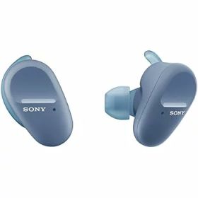 【中古】ソニー 完全ワイヤレスノイズキャンセリングイヤホン WF-SP800N : Bluetooth対応 左右分離型 防水仕様 2020年モデル 360 Reality Audio認定モデ
