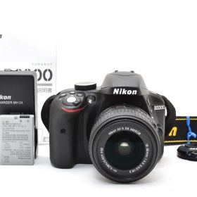 ★極上美品★《ショット数340回》 ニコン Nikon D3300 18-55 VR II レンズキット デジタル一眼レフ #0706A