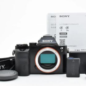 新品級★SONY α7 ボディ ILCE-7★シャッター数5580回 #490