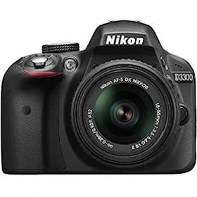 【中古】（非常に良い）Nikon デジタル一眼レフカメラ D3300 18-55 VR IIレンズキット ブラック D3300LKBK