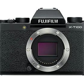 【中古】FUJIFILM ミラーレス一眼 カメラ X-T100ブラック X-T100-B
