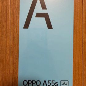 新品 OPPO A55s 5G ブラック 本体