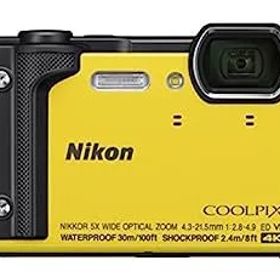 【中古】（非常に良い）Nikon デジタルカメラ COOLPIX W300 YW クールピクス イエロー 防水