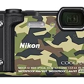 【中古】（非常に良い）Nikon デジタルカメラ COOLPIX W300 GR クールピクス カムフラージュ 防水