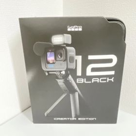 GoPro HERO12 Black Creator Edition (CHDFB-121-JP)ブラックmicroSD64GB付【Aランク】728