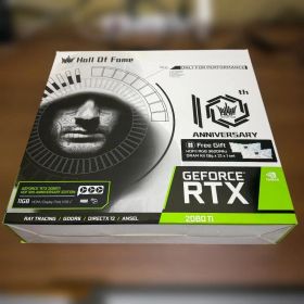 【中古】GALAX RTX2080Ti HOF 10th 11GB 白